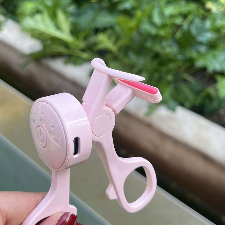 Recourbe-cils électrique à chauffage rapide, chargeur USB, température réglable, pince à cils longue durée Gecomo Beauty
